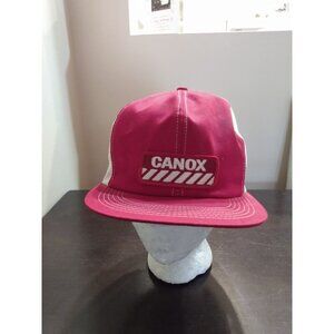 Vintage K Brand Canox Snapback Hat mesh Trucker Welding Equipment